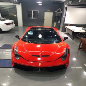 法拉利458 Italia 4.5L 570匹马力抵押车V8缸7挡双离合极品车况