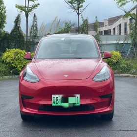 粤B深圳户协议车21年特斯拉Model 3